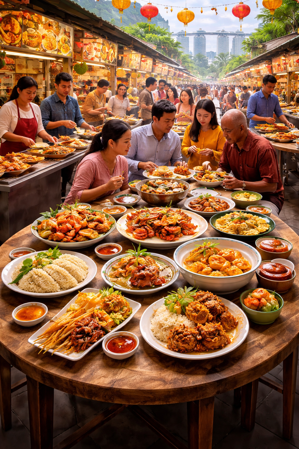 The Taste of Many Traditions: Understanding Ethnic Influence in Singapore’s Culinary World