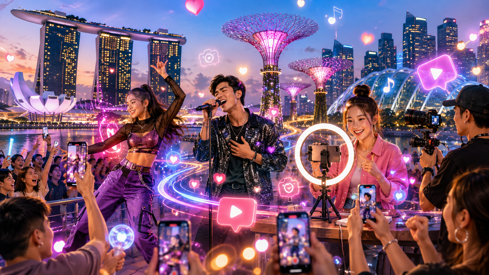 Singapore’s Entertainment Scene and the Power of Social Media
