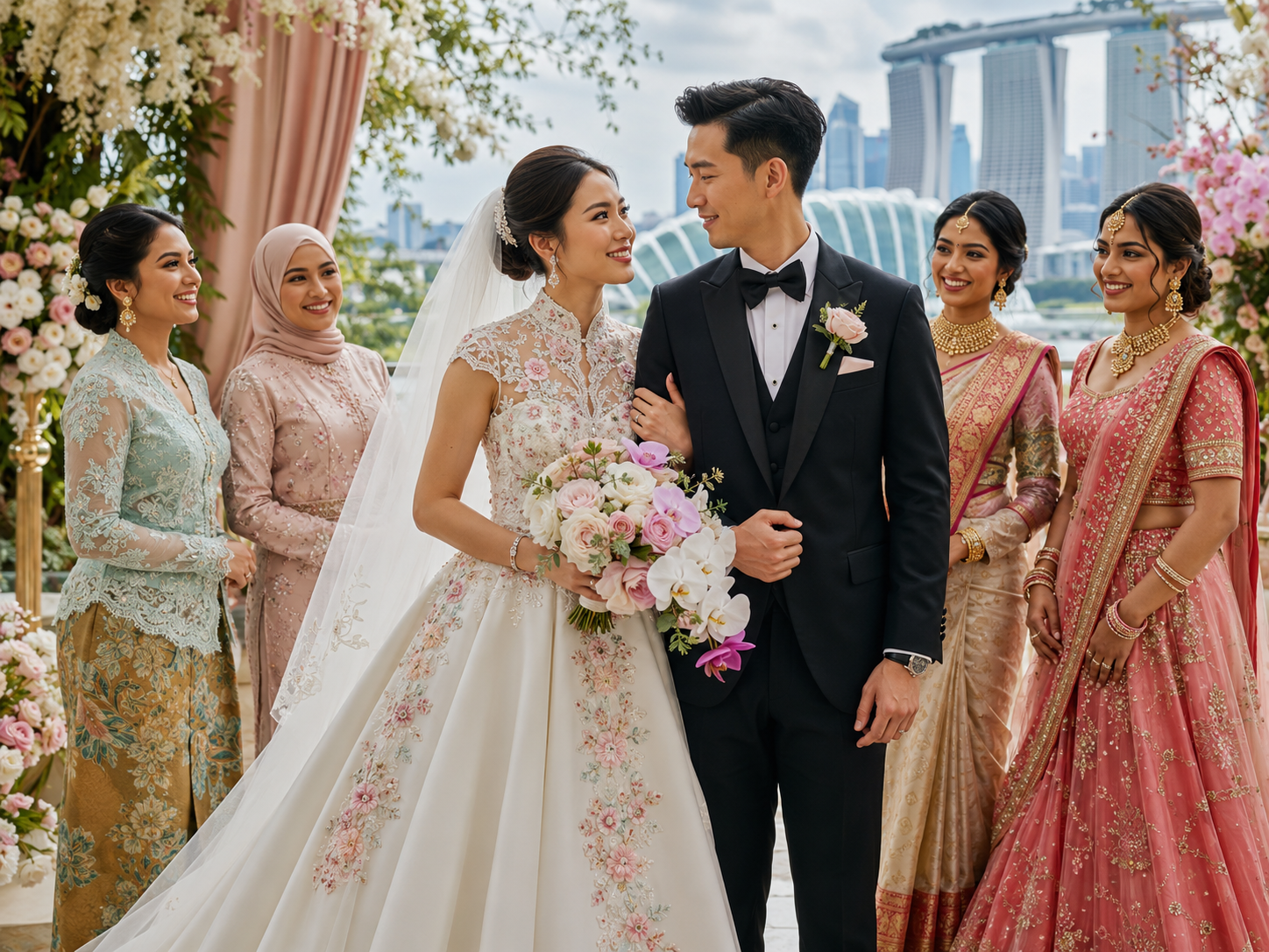 Tailoring Wedding Dreams: Bridal Fashion in Singapore
